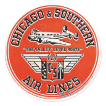 Logotipo da Chicago e Southern Air Lines
