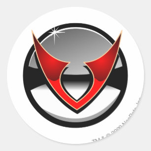 Adesivo Redondo Logotipo da Estação Espacial do Team Virtupets