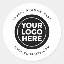 Adesivo Redondo Logotipo da sua empresa personalizado redondo