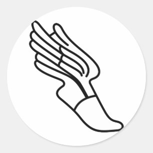 Adesivo Redondo Logotipo da trilha