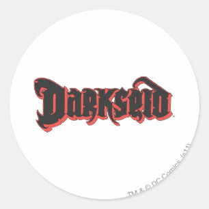 Adesivo Redondo Logotipo Darkseid