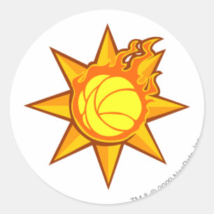 Adesivo Redondo Logotipo de Altador da equipe