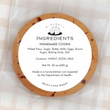 Logotipo de Bolo Mínimo Ingrediente de Padaria
