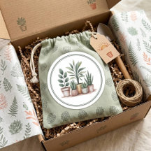 Logotipo de Casa de Plantas para Marca de Pequena 
