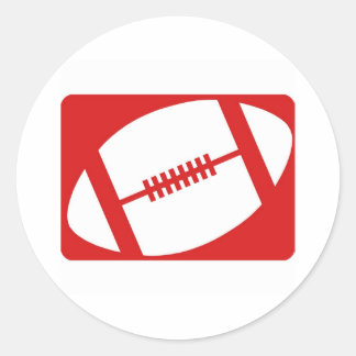 Adesivo Redondo Logotipo de futebol