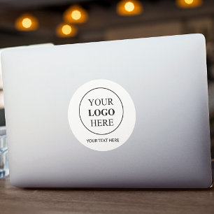 Adesivo Redondo Logotipo de Promocional personalizado - Sem pedido