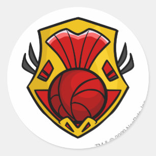 Adesivo Redondo Logotipo de Shenkuu da equipe