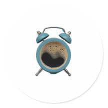 Logotipo do alarme de café