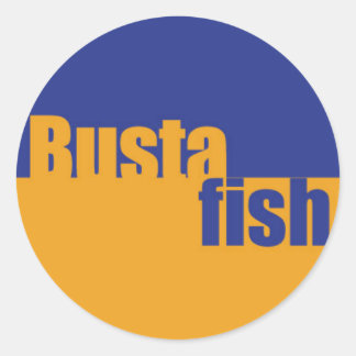 Adesivo Redondo logotipo do círculo bustafári