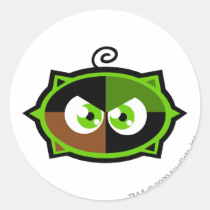 Adesivo Redondo Logotipo do lago Kiko da equipe