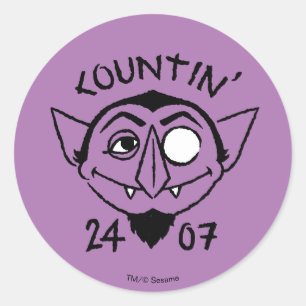 Adesivo Redondo Logotipo do Skate Count von Count - Contagem 24/7