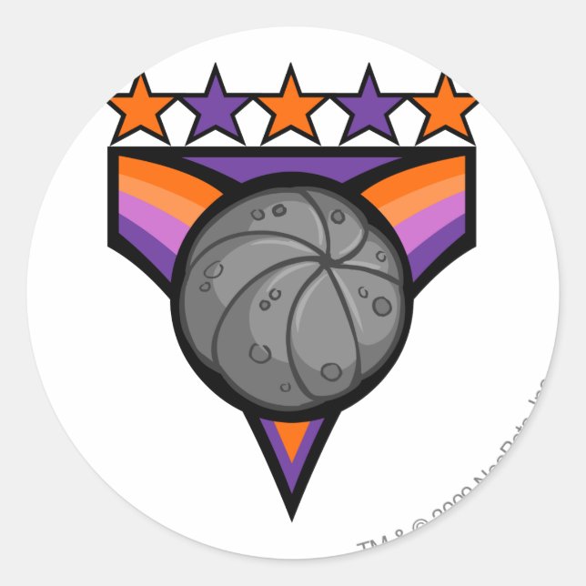 Adesivo Redondo Logotipo do Team Kreludor (Frente)