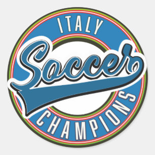 Adesivo Redondo Logotipo dos campeões de futebol de espanha.