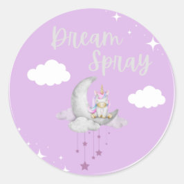 Adesivo Redondo Logotipo Dream Spray