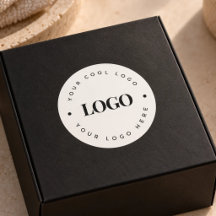 Logotipo Empresarial Círculo Redondo Personalizado