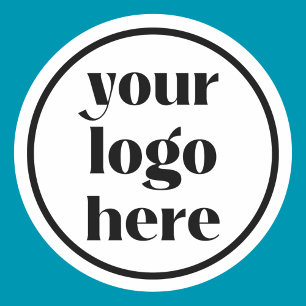 Adesivo Redondo Logotipo Empresarial Personalizado da Empresa