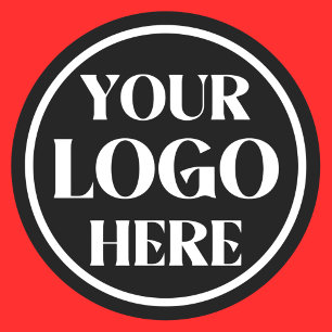 Adesivo Redondo Logotipo Empresarial Personalizado da Empresa