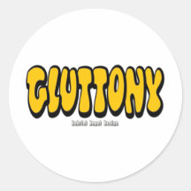 Logotipo Gluttony Thick