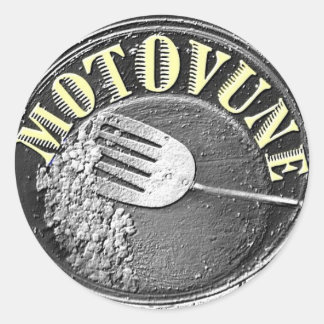 Adesivo Redondo logotipo Hash MOTOVUNE