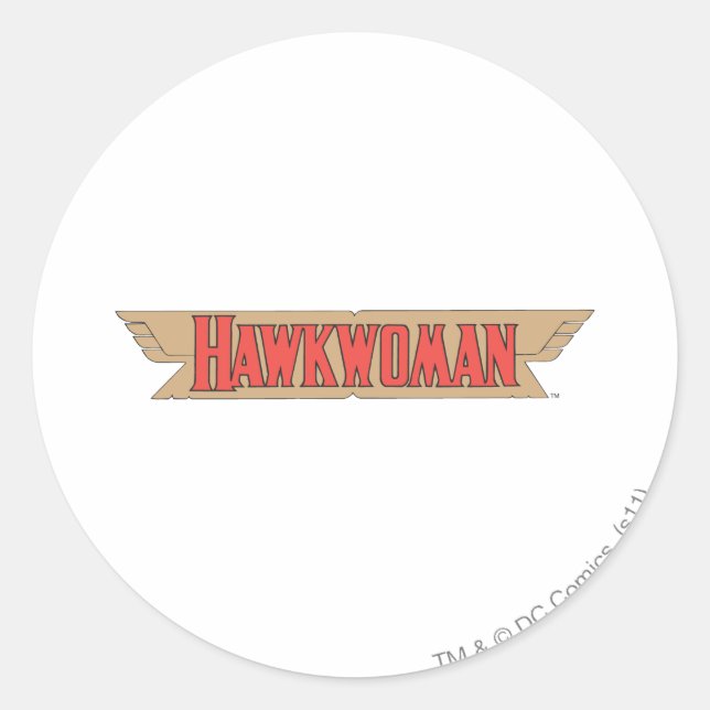 Adesivo Redondo Logotipo Hawk (Frente)