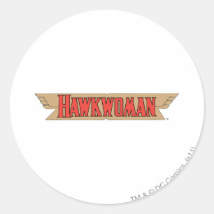 Adesivo Redondo Logotipo Hawkgirl