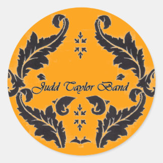 ADESIVO REDONDO LOGÓTIPO JUDD TAYLOR LEAF