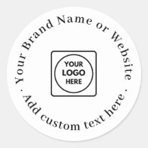 Logotipo Minimalista Branco | Moderno Clássico Pro