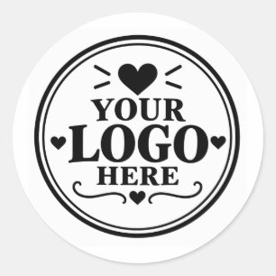Adesivo Redondo Logotipo personalizado ou imagem