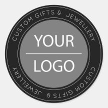 LOGOTIPO personalizado preto para pequenas empresa