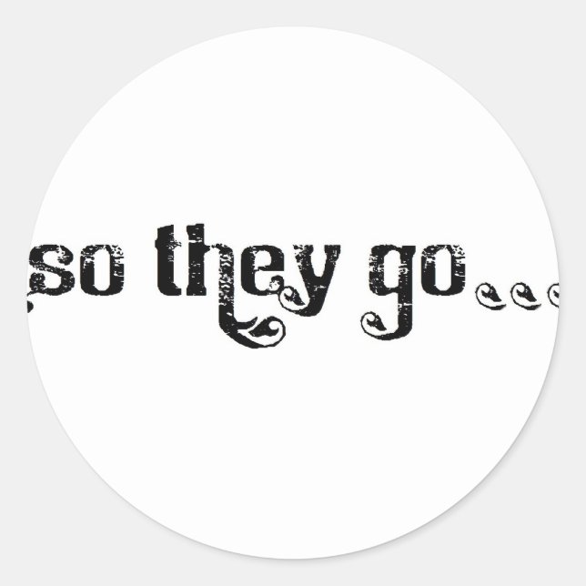 Adesivo Redondo Logotipo Roll STG branco (Frente)