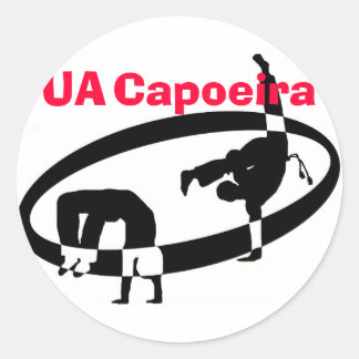 Adesivo Redondo logotipo sem texto, UA, Capoeira