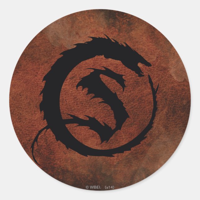Adesivo Redondo Logotipo SMAUG™ (Frente)