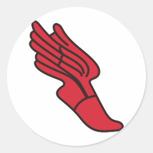 Adesivo Redondo Logotipo Track