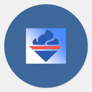 Adesivo Redondo Logotipo velho BRITÂNICO do partido conservador