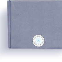 Logotipos e Mensagens em Molduras de Círculos Pret