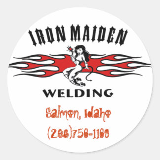 Adesivo Redondo LogoTranspnonumb, Salmão, Idaho(2008)756-1169