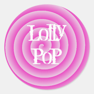 Adesivo Redondo Lollypop