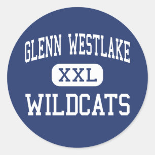 Adesivo Redondo Lombard do meio dos Wildcats de Glenn Westlake