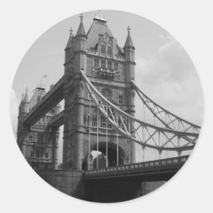 Adesivo Redondo London Stickers