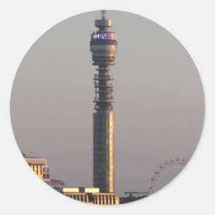 Adesivo Redondo Londres