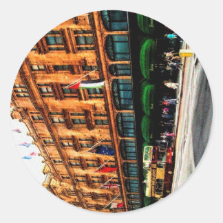 Adesivo Redondo Londres Inglaterra