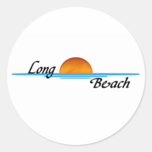 Adesivo Redondo Long Beach