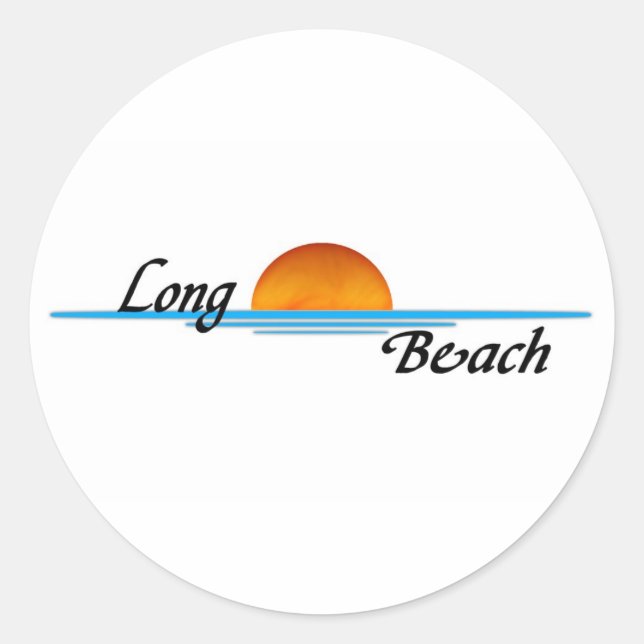 Adesivo Redondo Long Beach (Frente)