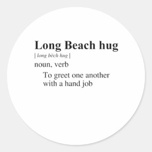 ADESIVO REDONDO LONG BEACH HUG
