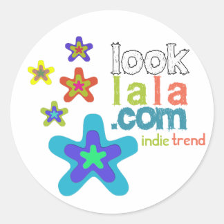 Adesivo Redondo looklala é uma tendência indiana