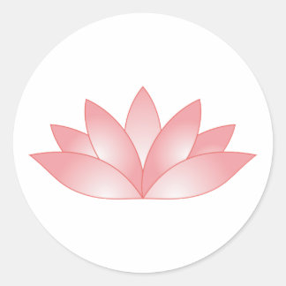 Adesivo Redondo Lotus