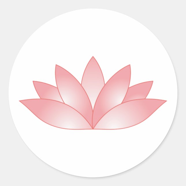Adesivo Redondo Lotus (Frente)