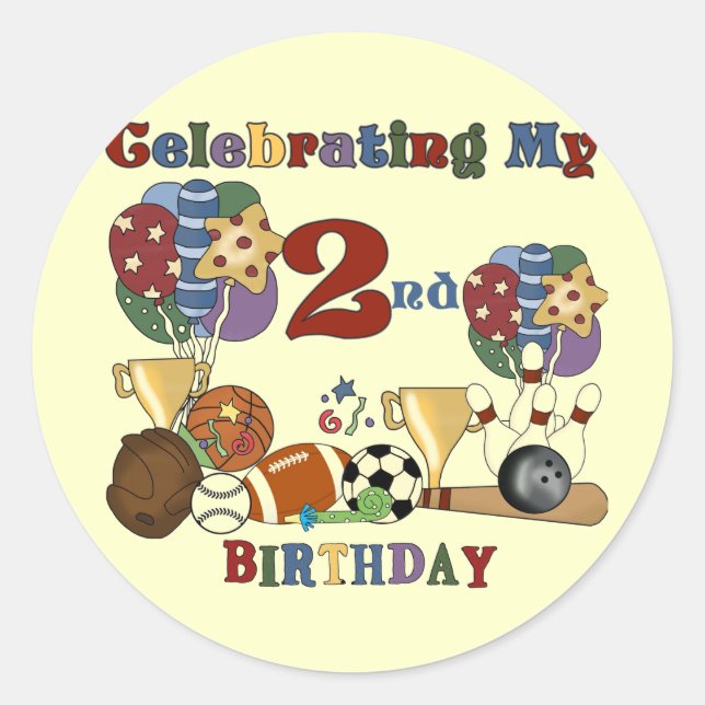 Adesivo Redondo Loucura para T-shirts e segundos aniversários desp (Frente)