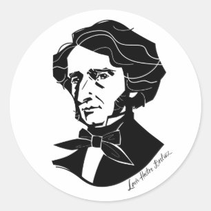 Adesivo Redondo Louis-Hector Berlioz