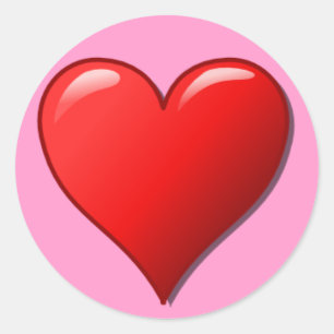 Adesivo Redondo Love Sticker